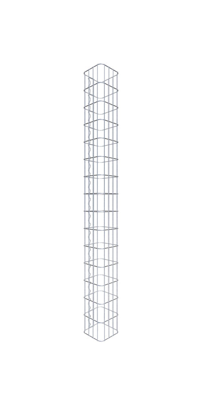 Gabione Saeule eckig 05x10 22x22 150