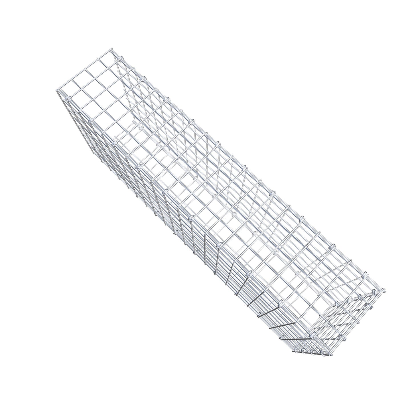 Fourche rapportée type 2 100 cm x 40 cm x 20 cm (L x H x P), mailles 5 cm x 5 cm, anneau C