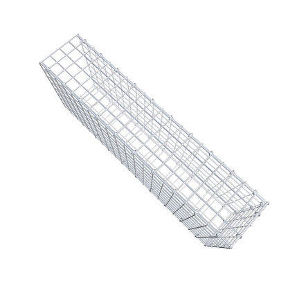 Fourche rapportée type 2 100 cm x 40 cm x 20 cm (L x H x P), mailles 5 cm x 5 cm, anneau C