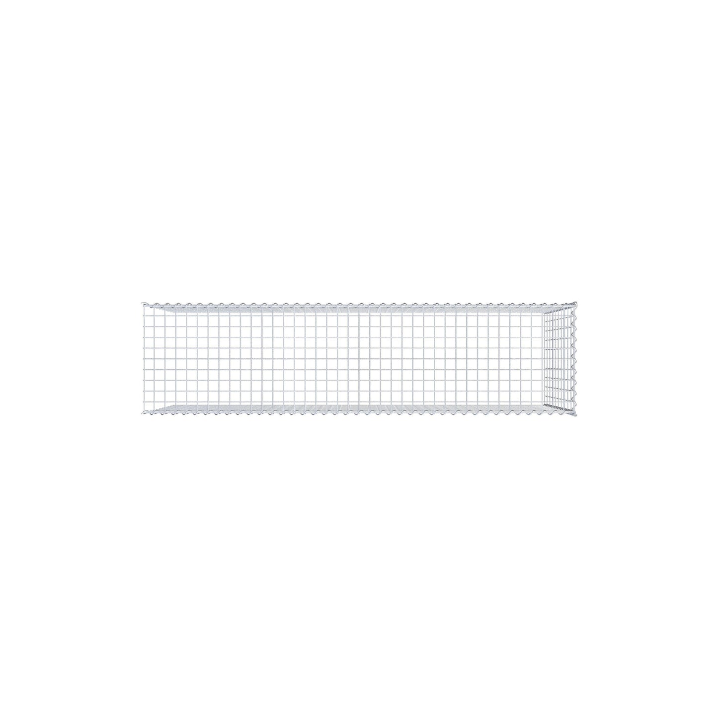 Gabbione aggiuntivo tipo 4 200 cm x 100 cm x 50 cm (L x A x P), maglia 5 cm x 10 cm, spirale