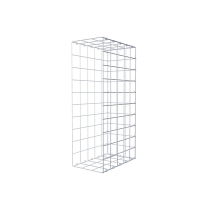 Anbaugabione Typ 2 100 cm x 50 cm x 30 cm (L x H x T), Maschenweite 10 cm x 10 cm, C-Ring