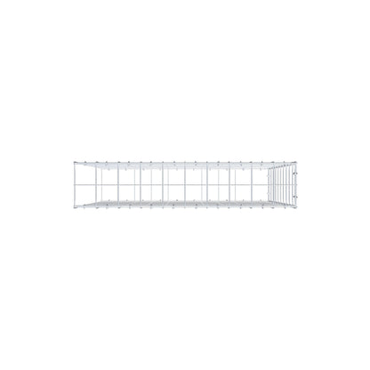Fourche rapportée type 2 100 cm x 100 cm x 20 cm (L x H x P), mailles 10 cm x 10 cm, anneau C