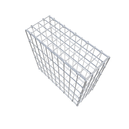 Schanskorf 50 cm x 50 cm x 20 cm (L x H x D), maaswijdte 5 cm x 10 cm, C-ring