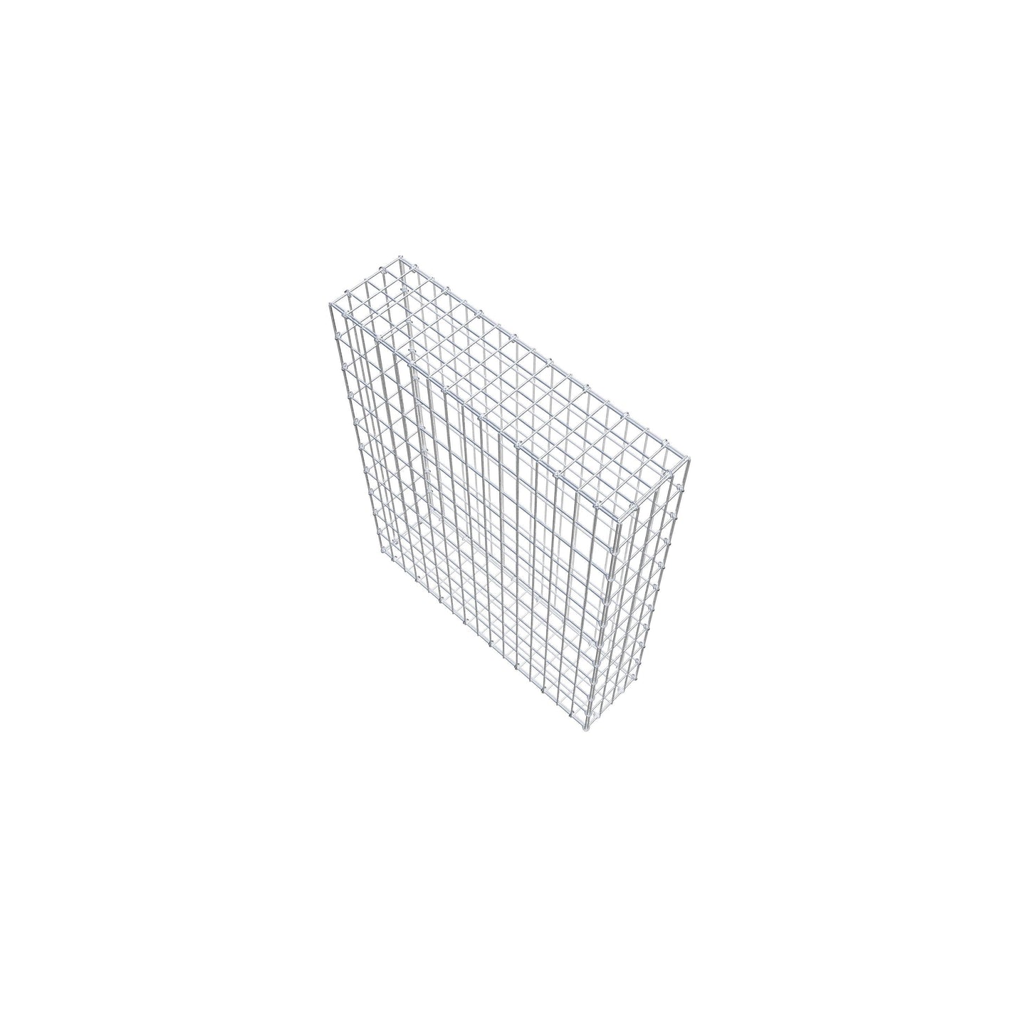 Schanskorf 100 cm x 80 cm x 20 cm (L x H x D), maaswijdte 5 cm x 10 cm, C-ring