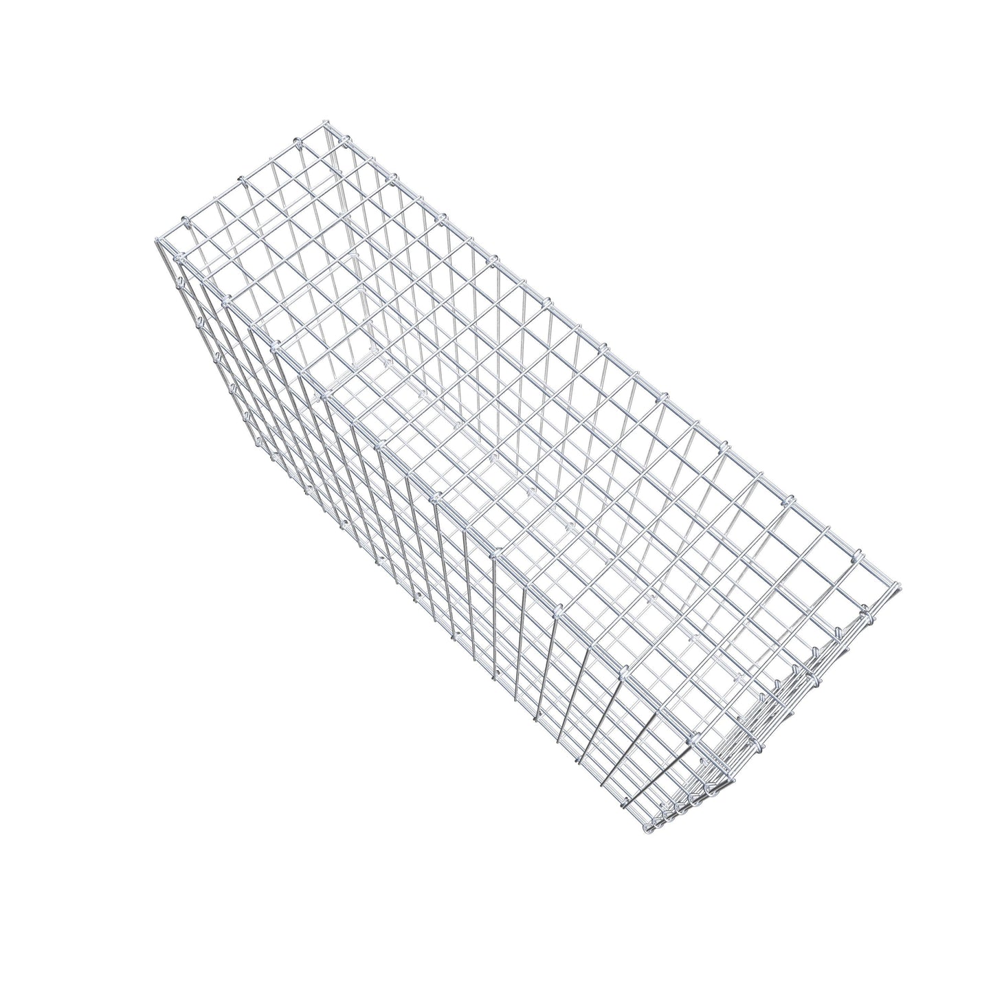Schanskorf 100 cm x 60 cm x 30 cm (L x H x D), maaswijdte 5 cm x 10 cm, C-ring
