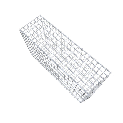 Schanskorf 100 cm x 60 cm x 30 cm (L x H x D), maaswijdte 5 cm x 10 cm, C-ring