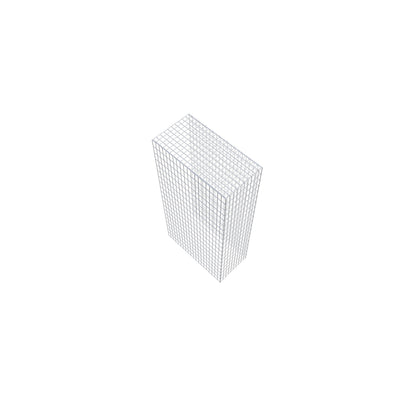 Gavión adicional tipo 4 200 cm x 100 cm x 50 cm (L x A x P), malla 5 cm x 10 cm, anillo en C