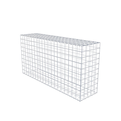 Schanskorf 200 cm x 100 cm x 50 cm (L x H x D), maaswijdte 10 cm x 10 cm, C-ring