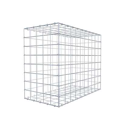 Schanskorf 100 cm x 80 cm x 50 cm (L x H x D), maaswijdte 10 cm x 10 cm, C-ring