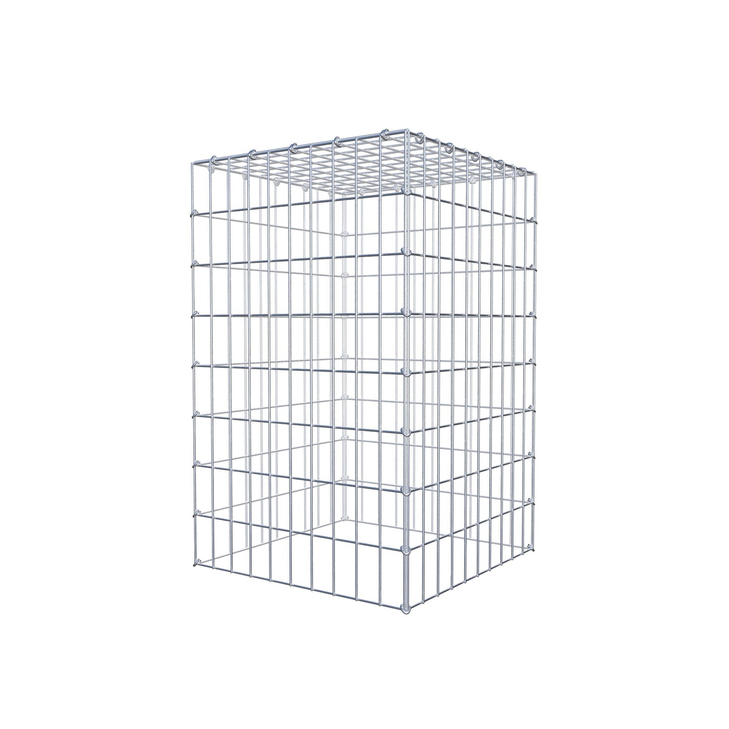 Toegevoegde pool type 3 80 cm x 50 cm x 50 cm (L x H x D), maaswijdte 5 cm x 10 cm, C-ring