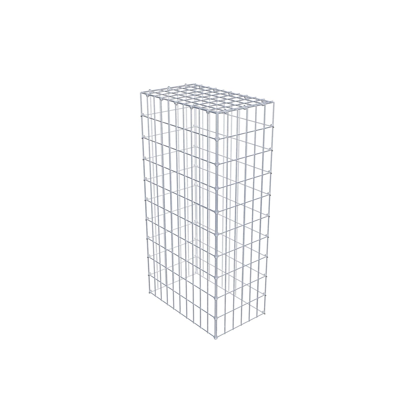 Fourche rapportée type 3 100 cm x 50 cm x 30 cm (L x H x P), mailles 5 cm x 10 cm, anneau C