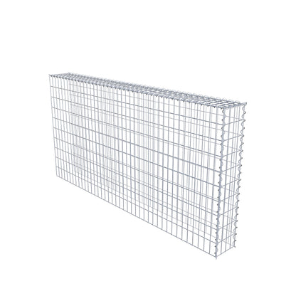 Add-on schanskorf type 4 200 cm x 100 cm x 20 cm (L x H x D), maaswijdte 5 cm x 10 cm, spiraalvormig