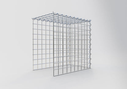 Extra gabion typ 4 50 cm x 50 cm x 30 cm (L x H x D), maskstorlek 5 cm x 5 cm, spiral