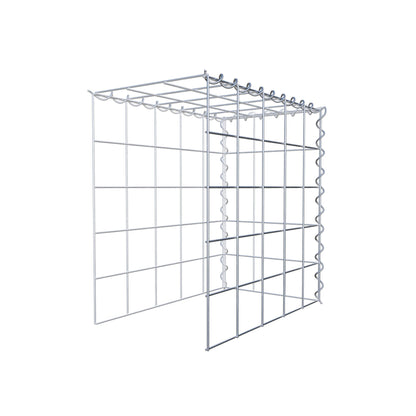Gavión adicional tipo 4 50 cm x 50 cm x 30 cm (L x A x P), malla 10 cm x 10 cm, en espiral
