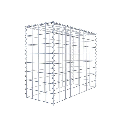 Gavión complementario tipo 3 100 cm x 80 cm x 40 cm (L x A x P), malla 10 cm x 10 cm, espiral