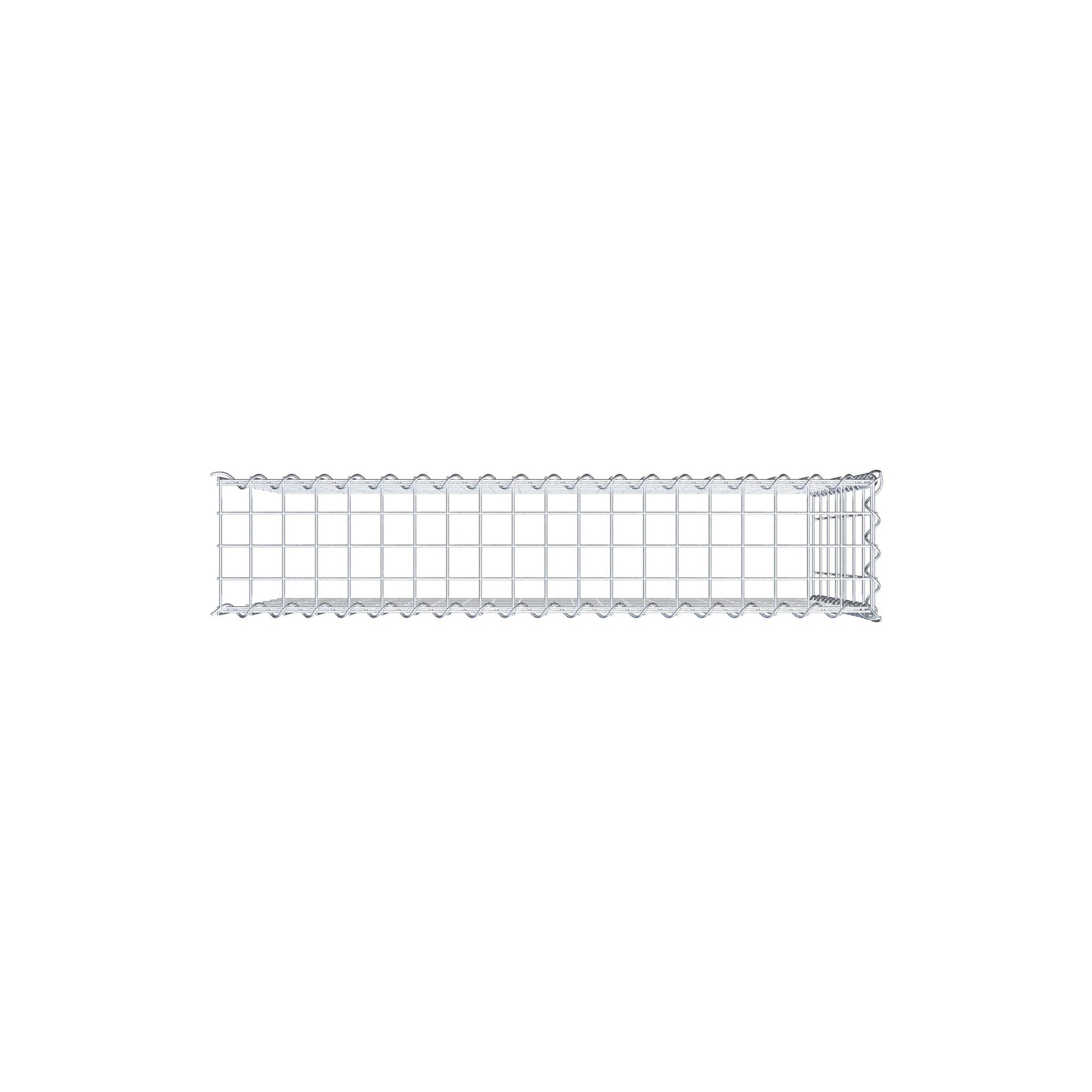 Gavión complementario tipo 4 100 cm x 70 cm x 20 cm (L x A x P), malla 5 cm x 10 cm, espiral