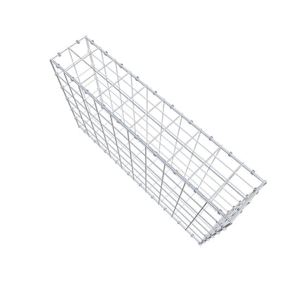 Schanskorf 100 cm x 60 cm x 20 cm (L x H x D), maaswijdte 10 x 10 cm, spiraalring