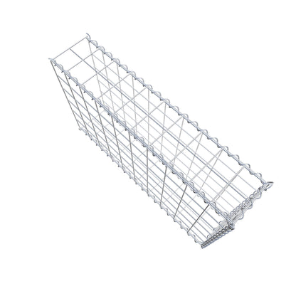 Add-on schanskorf type 2 100 cm x 60 cm x 20 cm (L x H x D), maaswijdte 10 cm x 10 cm, spiraal