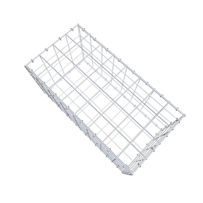Schanskorf 80 cm x 40 cm x 40 cm (L x H x D), maaswijdte 10 cm x 10 cm, C-ring