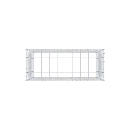Gabião Tipo 3 100 cm x 80 cm x 40 cm (C x A x P), malhagem 10 cm x 10 cm, anel C