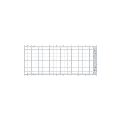 Anbaugabione Typ 4 100 cm x 30 cm x 40 cm (L x H x T), Maschenweite 5 cm x 10 cm, C-Ring