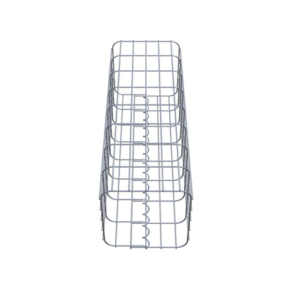 Gabion column square 27 cm x 27 cm, 80 cm height, MW 5 cm x 10 cm