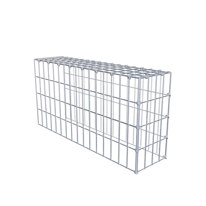 Toegevoegde pool type 4 80 cm x 40 cm x 20 cm (L x H x D), maaswijdte 5 cm x 10 cm, C-ring