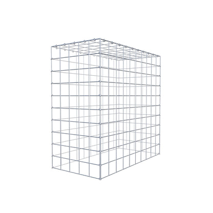Extra gabion typ 3 100 cm x 100 cm x 50 cm (L x H x D), maskstorlek 10 cm x 10 cm, C-ring