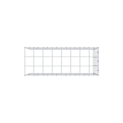 Extra gabion typ 4 80 cm x 40 cm x 30 cm (L x H x D), maskstorlek 10 cm x 10 cm, C-ring