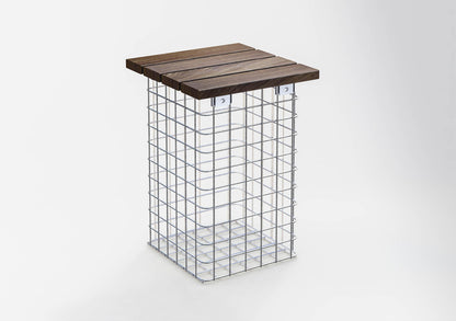 Tabouret galvanisé à chaud MW 5 x 5 cm, CUMARU