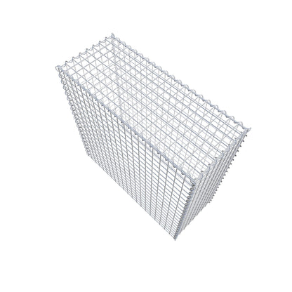 Gavión complementario tipo 3 100 cm x 100 cm x 40 cm (L x A x P), malla 5 cm x 5 cm, espiral