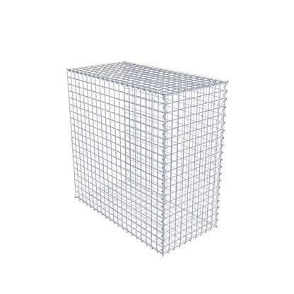 Opvokset gabion type 2 100 cm x 100 cm x 50 cm (L x H x D), maskestørrelse 5 cm x 5 cm, spiral