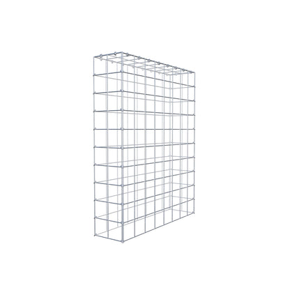 Anbaugabione Typ 3 100 cm x 80 cm x 20 cm (L x H x T), Maschenweite 10 cm x 10 cm, C-Ring