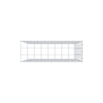 Add-on schanskorf type 4 100 cm x 90 cm x 30 cm (L x H x D), maaswijdte 10 cm x 10 cm, C-ring