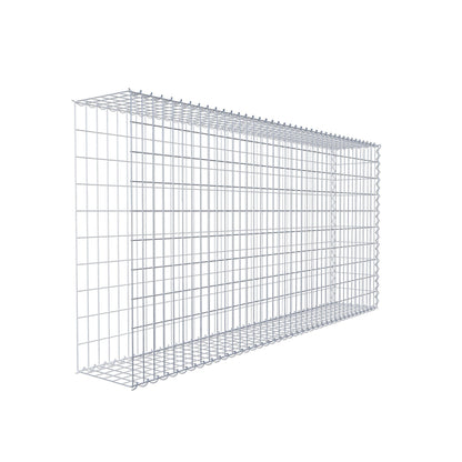 Opvokset gabion type 2 200 cm x 100 cm x 30 cm (L x H x D), maskestørrelse 5 cm x 10 cm, spiral