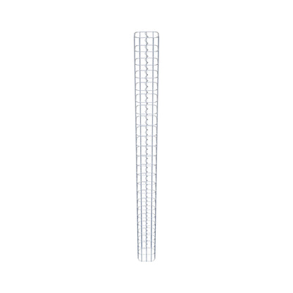 Colonne de gabion carrée 17 cm x 17 cm, 230 cm de hauteur, MW 5 cm x 10 cm