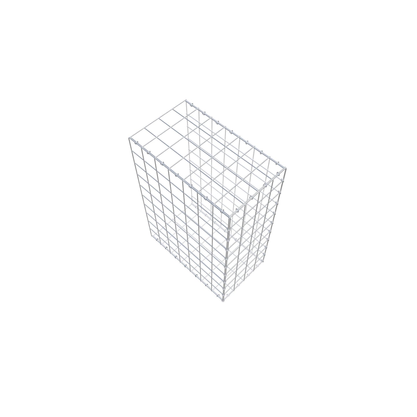 Gavión complementario de tipo 2 100 cm x 70 cm x 40 cm (L x A x P), malla 10 cm x 10 cm, anillo en C