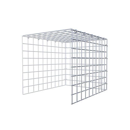 Toegevoegde pool type 4 50 cm x 40 cm x 40 cm (L x H x D), maaswijdte 5 cm x 5 cm, C-ring