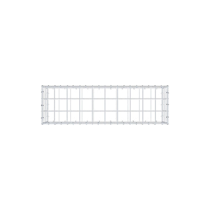 Gabião 100 cm x 30 cm x 30 cm (C x A x P), malhagem 10 cm x 10 cm, anel C