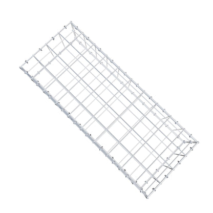 Gabion 100 cm x 20 cm x 40 cm (L x H x D), maskestørrelse 10 cm x 10 cm, C-ring