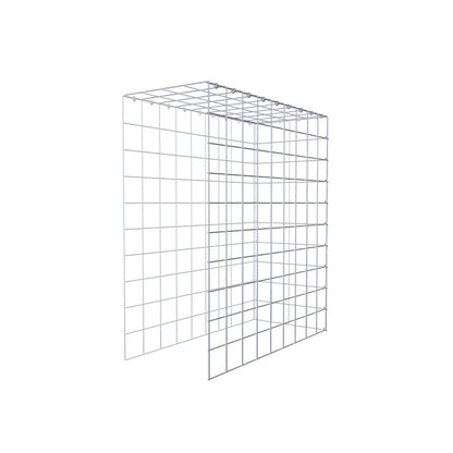 Gavión adicional tipo 4 100 cm x 90 cm x 40 cm (L x A x P), malla 10 cm x 10 cm, anillo en C