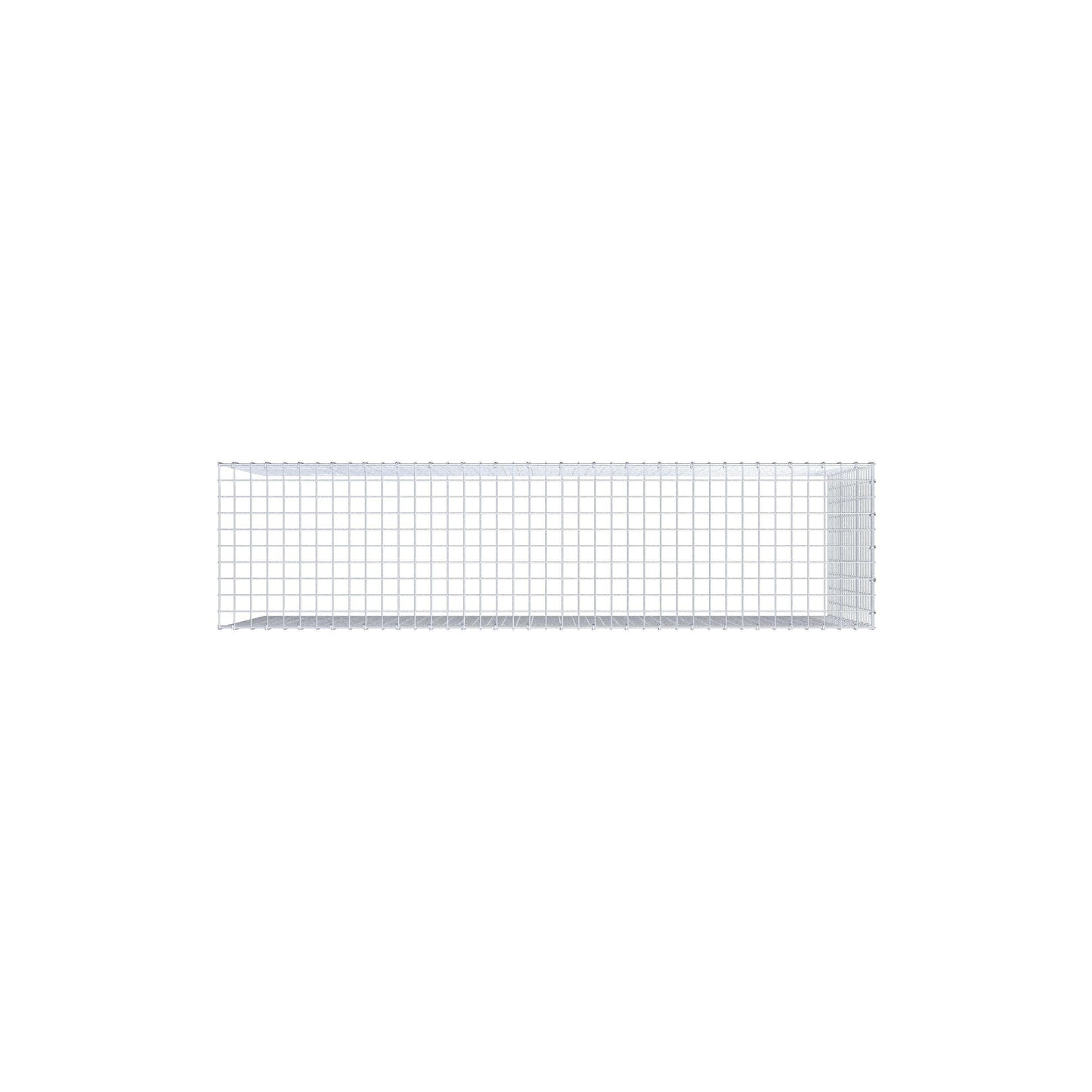 Gavión adicional tipo 4 200 cm x 100 cm x 50 cm (L x A x P), malla 5 cm x 5 cm, anillo en C