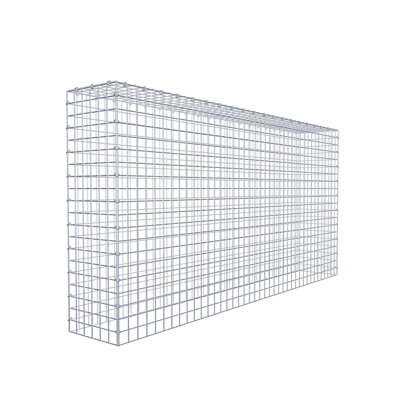 Opzetpaal type 3 200 cm x 100 cm x 30 cm (L x H x D), maaswijdte 5 cm x 5 cm, C-ring