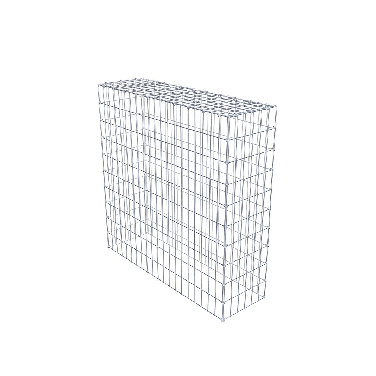 Extra gabion typ 3 100 cm x 100 cm x 30 cm (L x H x D), maskstorlek 5 cm x 10 cm, C-ring
