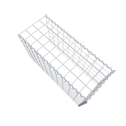 Extra gabion typ 4 100 cm x 60 cm x 40 cm (L x H x D), maskstorlek 10 cm x 10 cm, spiral
