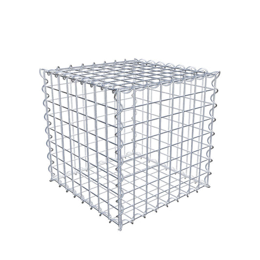 Gabbione 40 cm x 40 cm x 40 cm (L x H x P), maglia 5 cm x 5 cm, spirale