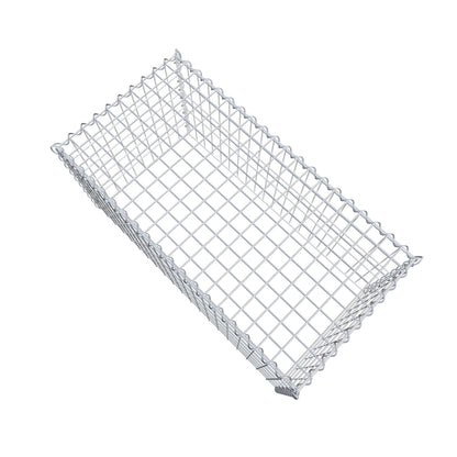 Aangegroeide schanskorf type 3 100 cm x 50 cm x 50 cm (L x H x D), maaswijdte 5 cm x 10 cm, spiraal