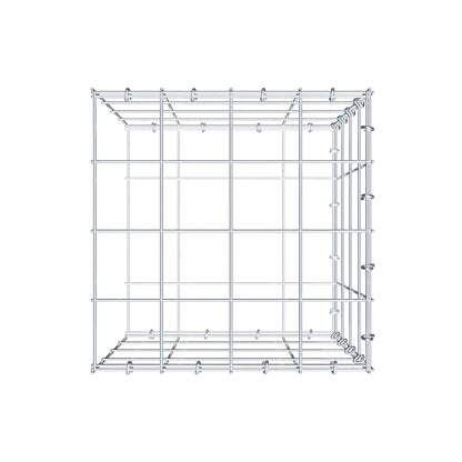 Pila adicional tipo 2 40 cm x 40 cm x 40 cm (L x A x P), malla 10 cm x 10 cm, anillo en C