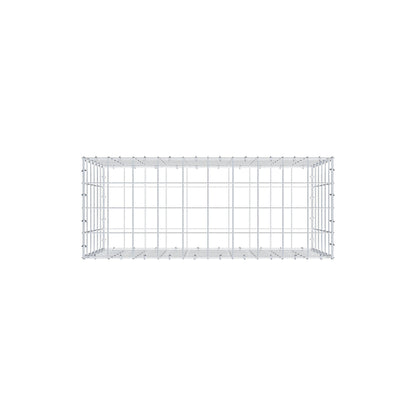 Schanskorf 100 cm x 60 cm x 40 cm (L x H x D), maaswijdte 10 cm x 10 cm, C-ring