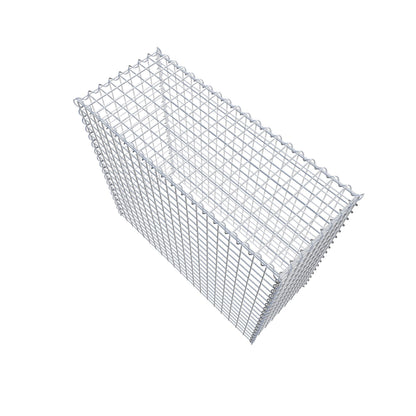 Add-on schanskorf type 3 100 cm x 90 cm x 40 cm (L x H x D), maaswijdte 5 cm x 5 cm, spiraalvormig